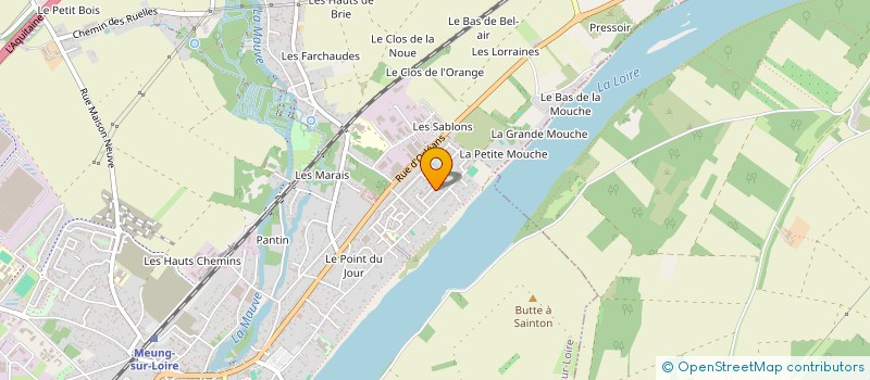 localisation de l'entreprise MADAME MURIELLE PORCHET à MEUNG-SUR-LOIRE