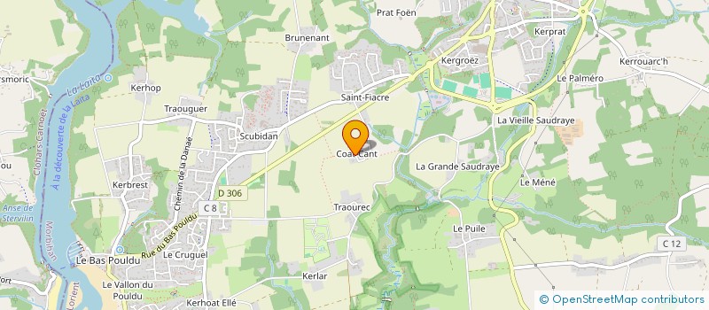 localisation de l'entreprise MADAME MURIELLE POUPELIER à GUIDEL
