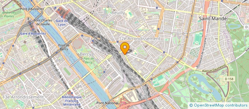 localisation de l'entreprise MADAME MURIELLE PRAXO  DRANCY