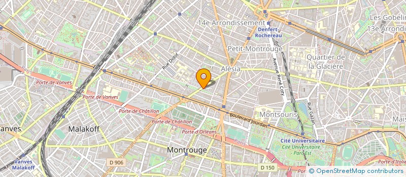 localisation de l'entreprise MADAME MURIELLE PROTIERE  PARIS