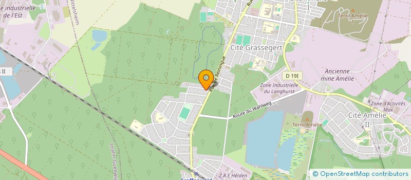 localisation de l'entreprise MADAME MURIELLE PROVENCE  WITTELSHEIM