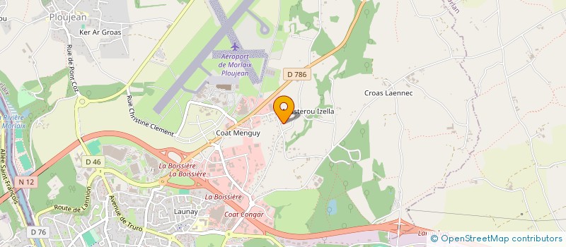 localisation de l'entreprise MADAME MURIELLE RAUCH à MORLAIX