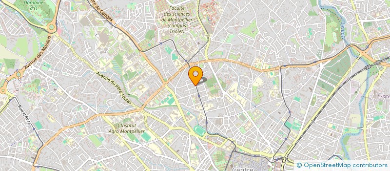 localisation de l'entreprise MADAME MURIELLE RETIF à MONTPELLIER