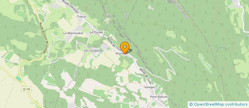 localisation de l'entreprise MADAME MURIELLE RICOUX à GROSLEE-SAINT-BENOIT