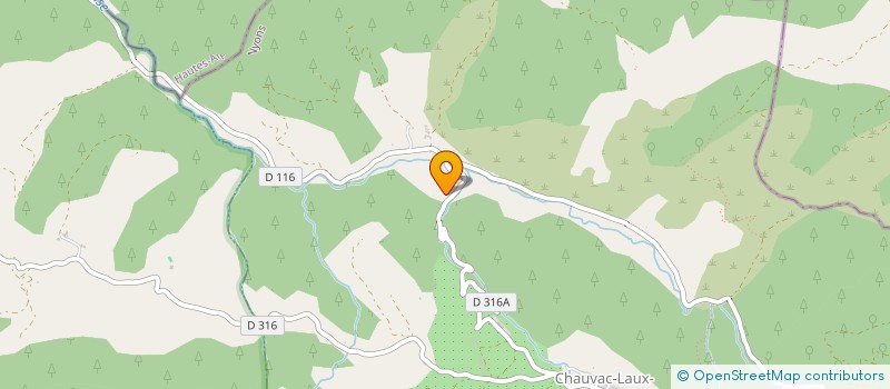 localisation de l'entreprise MADAME MURIELLE ROUX  VERCLAUSE