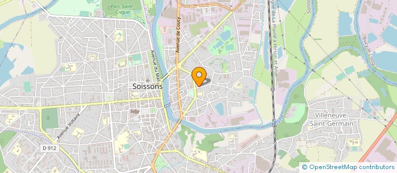 localisation de l'entreprise MADAME MURIELLE SAVELON à SOISSONS