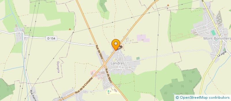 localisation de l'entreprise MADAME MURIELLE SCHONNE  LANDRES