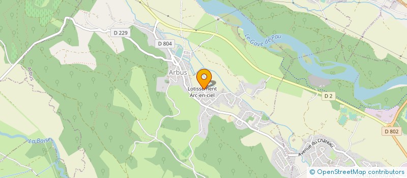 localisation de l'entreprise MADAME MURIELLE SERISE  SERRES-CASTET