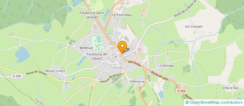 localisation de l'entreprise MADAME MURIELLE SIVRY à SAULIEU