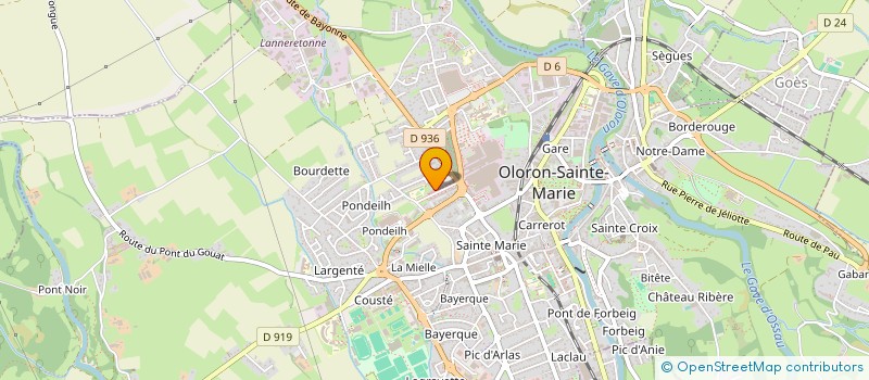 localisation de l'entreprise MADAME MURIELLE SKRZYPSKI à OLORON-SAINTE-MARIE