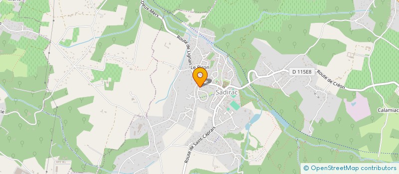 localisation de l'entreprise MADAME MURIELLE SOULIE  SADIRAC