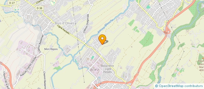 localisation de l'entreprise MADAME MURIELLE SUBRERO  SAINT-PIERRE