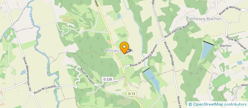 localisation de l'entreprise MADAME MURIELLE TALLON  GAYON