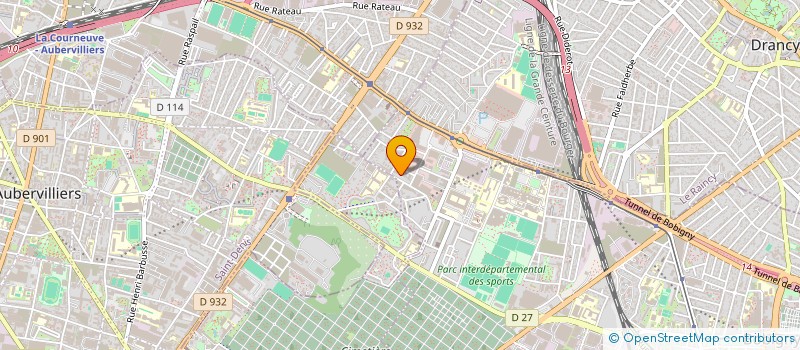 localisation de l'entreprise MADAME MURIELLE TEMATE KAMTHA à BOBIGNY