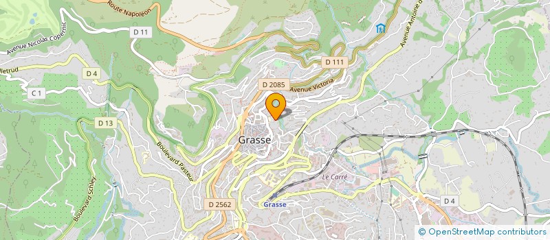 localisation de l'entreprise MADAME MURIELLE TEYRAS à GRASSE