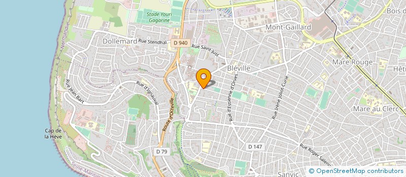 localisation de l'entreprise MADAME MURIELLE TOUTAIN  LE HAVRE