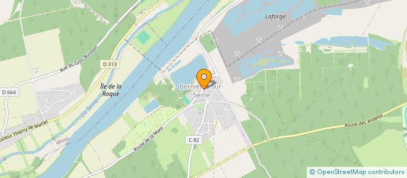 localisation de l'entreprise MADAME MURIELLE TREHIN à LES TROIS LACS