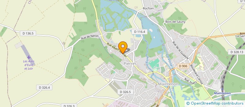 localisation de l'entreprise MADAME MURIELLE VENZIN à PIERRES