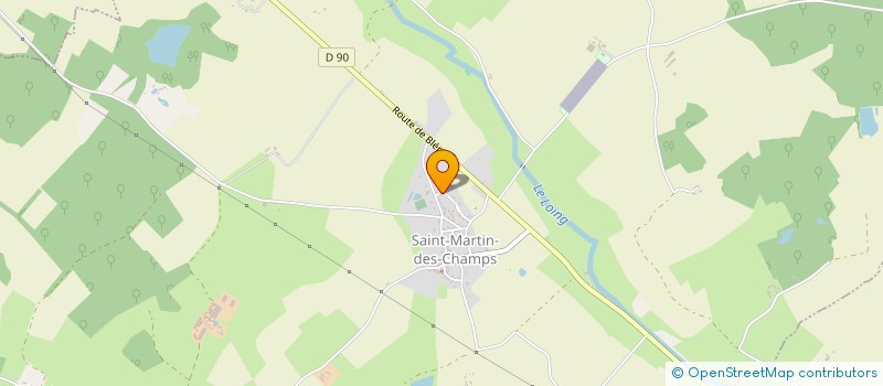 localisation de l'entreprise MADAME MURIELLE VIAUX  SAINT-MARTIN-DES-CHAMPS