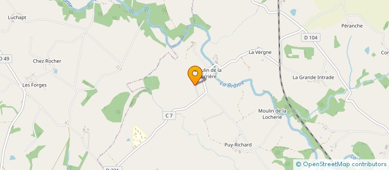 localisation de l'entreprise MADAME MURIELLE VILMINT  ORADOUR-SAINT-GENEST