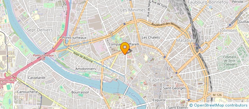 localisation de l'entreprise MADAME MURIELLE VOISIN à TOULOUSE