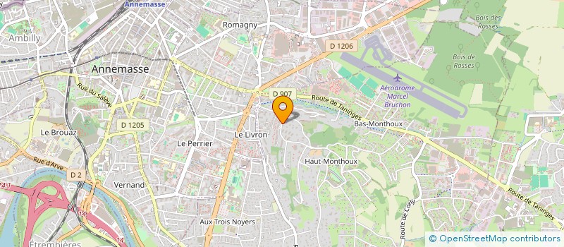 localisation de l'entreprise MADAME MURYELL AZEGUET  VETRAZ-MONTHOUX