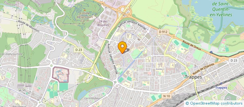 localisation de l'entreprise MADAME MUSCUTA MENDES  TRAPPES