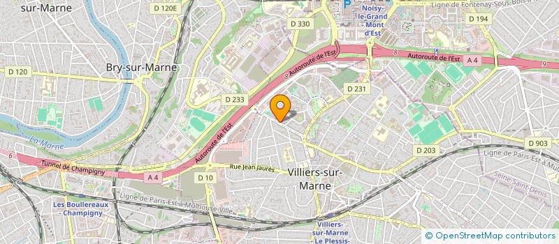 localisation de l'entreprise MADAME MUTCHIMA HANSONGKHRAM  VILLIERS-SUR-MARNE