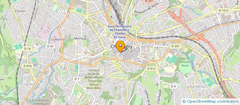localisation de l'entreprise MADAME MUZHGAN SADAT à CHAMBERY