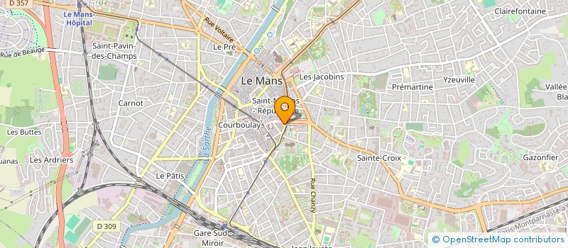 localisation de l'entreprise MADAME MUZI LI à LE MANS