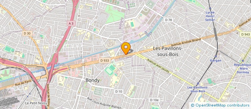 localisation de l'entreprise MADAME MVUMBI RUTH OTSENDE SAMROLY SALEH  BONDY