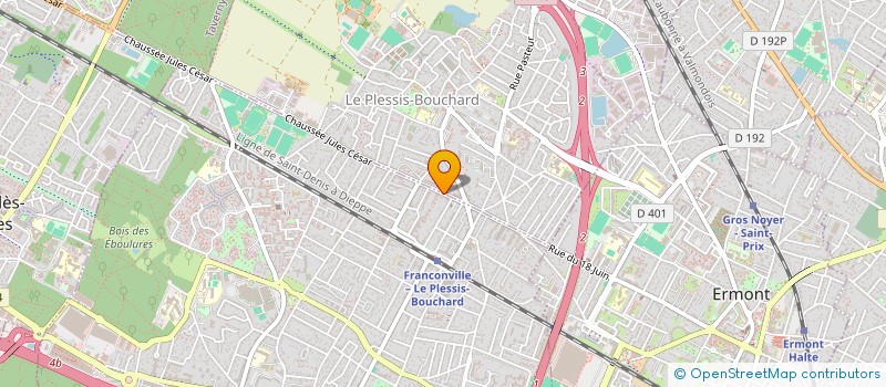 localisation de l'entreprise MADAME MY-TIEN PHAN  LE PLESSIS-BOUCHARD