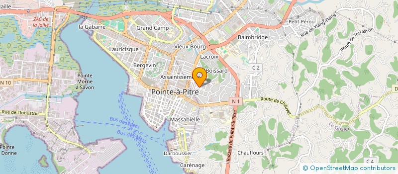 localisation de l'entreprise MADAME MYAKE CHRISTOPHE COCO  LES ABYMES