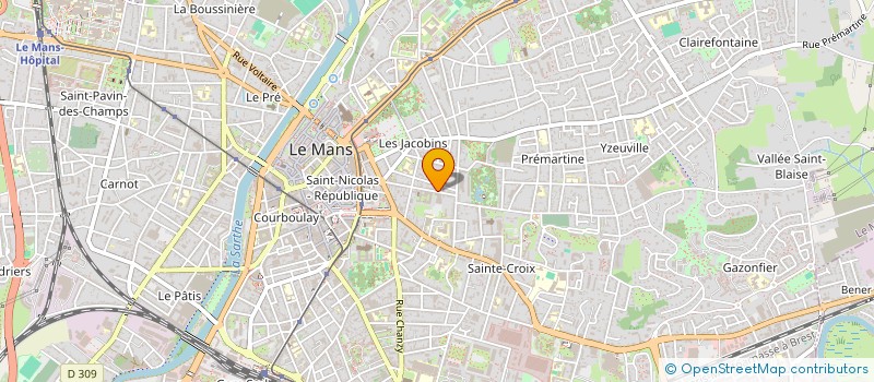 localisation de l'entreprise MADAME MYCKAELLA NOBIAL à LE MANS
