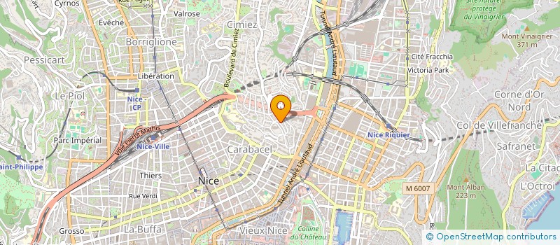 localisation de l'entreprise MADAME MYKHALCHENKO ELINA à NICE