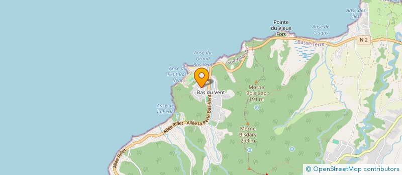 localisation de l'entreprise MADAME MYLDRENA MONGORIN à DESHAIES