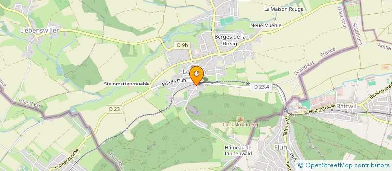 localisation de l'entreprise MADAME MYLENA MANGOLD  LEYMEN