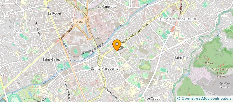 localisation de l'entreprise MADAME MYLENA OREILLE à MARSEILLE