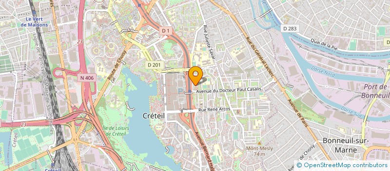 localisation de l'entreprise MADAME MYLENE ABOUKRAT  CRETEIL