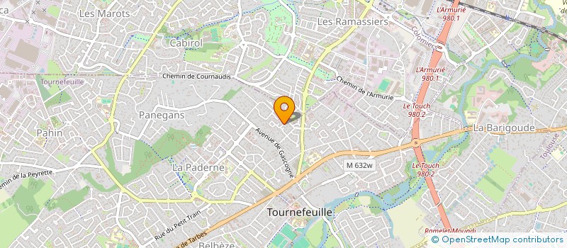localisation de l'entreprise MADAME MYLENE ALLAMEL à TOURNEFEUILLE