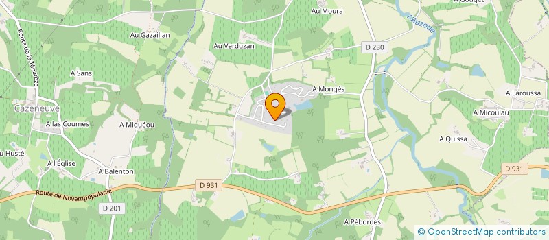 localisation de l'entreprise MADAME MYLENE ANCEL  LAGRAULET-DU-GERS