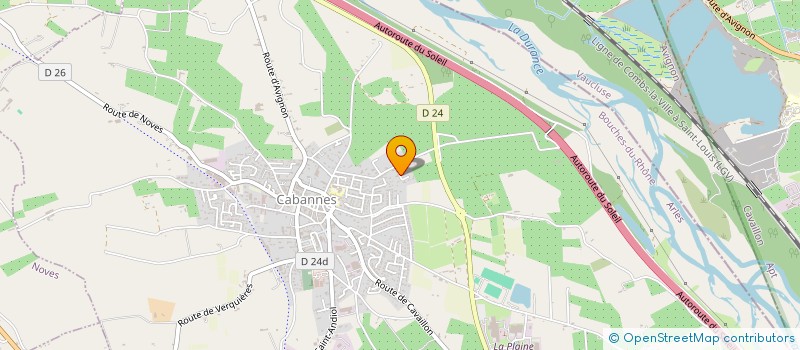 localisation de l'entreprise MADAME MYLENE ANTONY  CABANNES