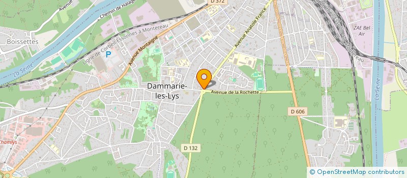 localisation de l'entreprise MADAME MYLENE AUGEARD à DAMMARIE-LES-LYS