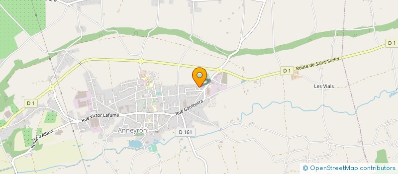 localisation de l'entreprise MADAME MYLENE AUSSEL à ANNEYRON