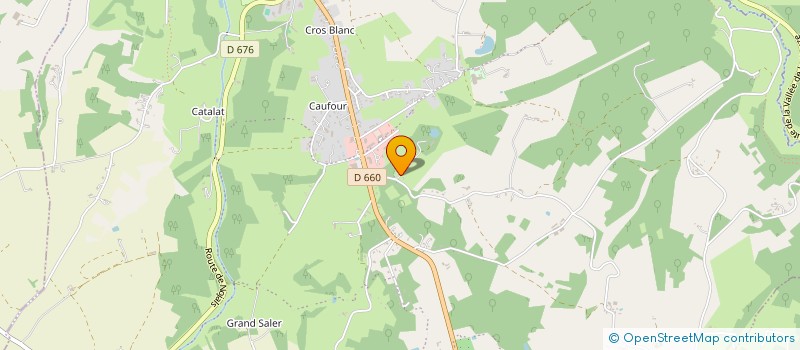 localisation de l'entreprise MADAME MYLENE BAGES  BEAUMONTOIS EN PERIGORD