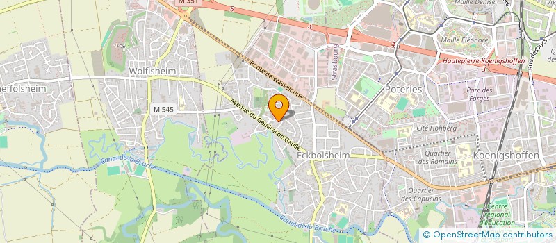 localisation de l'entreprise MADAME MYLENE BARTHELEMY à ECKBOLSHEIM