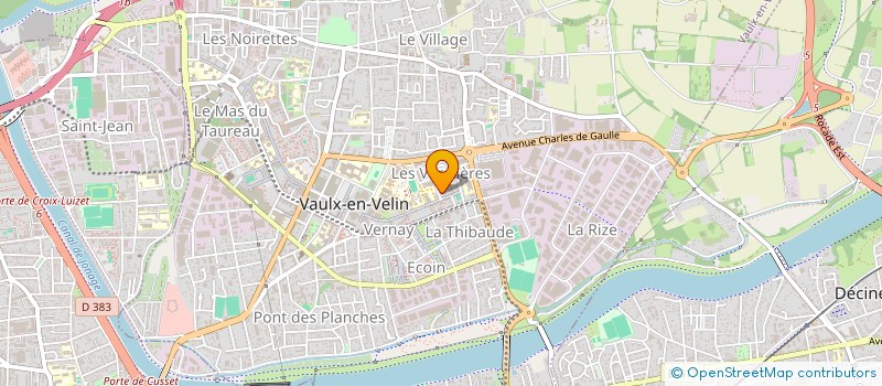 localisation de l'entreprise MADAME MYLENE BARTHOLE à VAULX-EN-VELIN