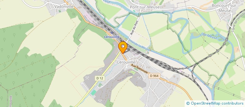 localisation de l'entreprise MADAME MYLENE BLAVIER  LEROUVILLE