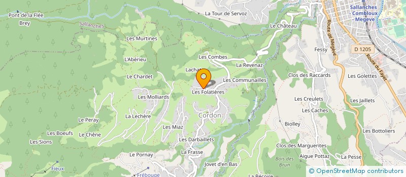 localisation de l'entreprise MADAME MYLENE BOSSU  CORDON