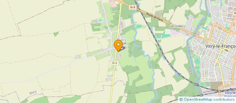 localisation de l'entreprise MADAME MYLENE BOUILLY  BLACY